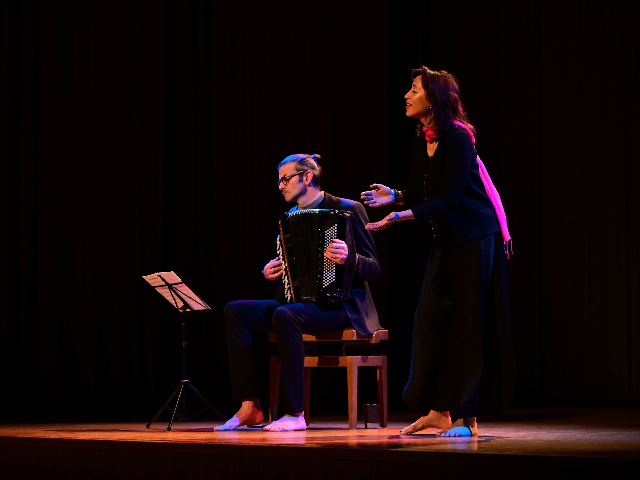 Vincent Peirani - Serena Fisseau - Festival Musique & Neige les Diablerets