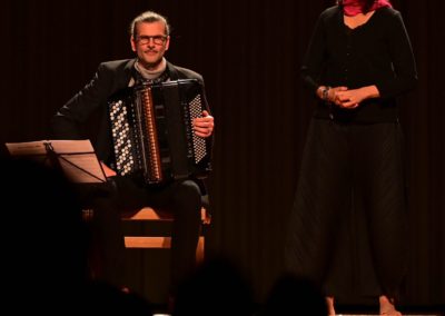 Vincent Peirani - Serena Fisseau - Festival Musique & Neige les Diablerets