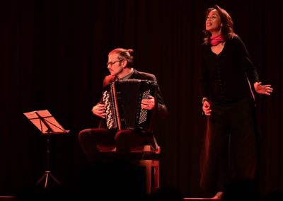 Vincent Peirani - Serena Fisseau - Festival Musique & Neige les Diablerets