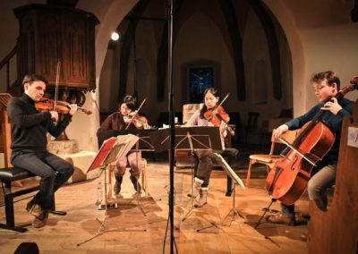 Festival Musique & Neige - Concert Quatuor Hermès - Photos Yoann Huck